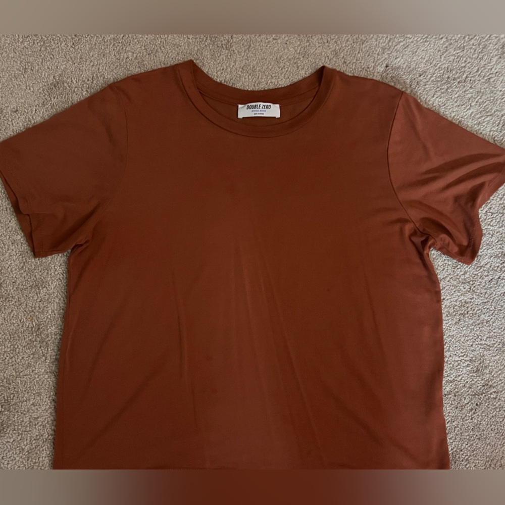 Double Zero Rust Short Sleeve Tee